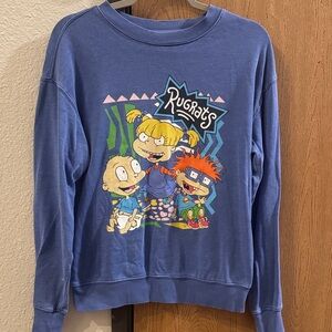 Nickelodeon Blue Rugrats Sweatshirt